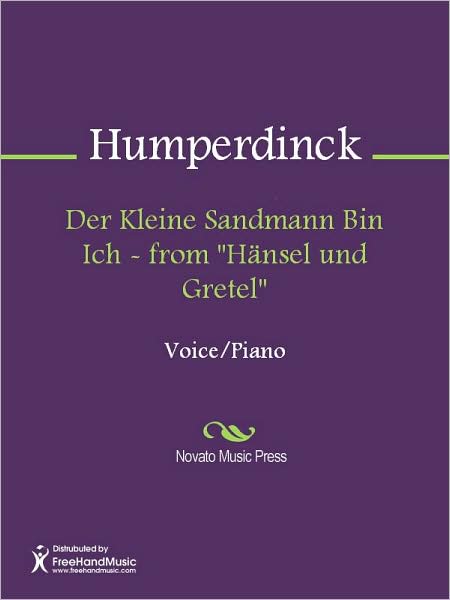 Der Kleine Sandmann Bin Ich - from "Hansel und Gretel"