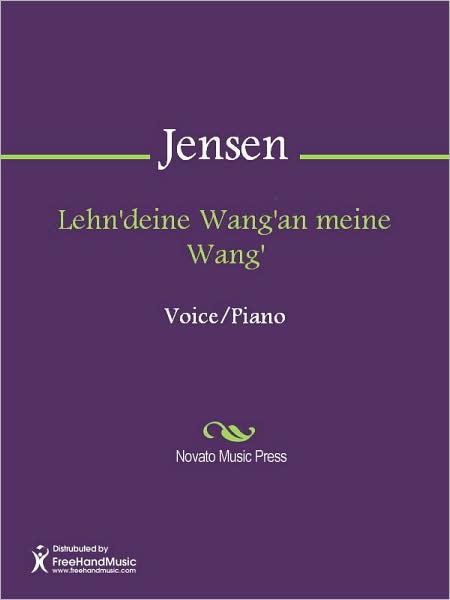 Lehn'deine Wang'an meine Wang'