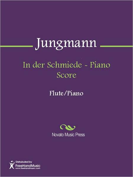 In der Schmiede - Piano Score