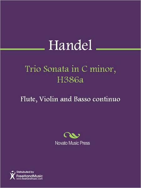 Trio Sonata in C minor, H386a