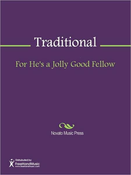 For He's a Jolly Good Fellow