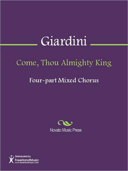 Come, Thou Almighty King