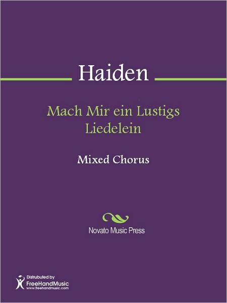Mach Mir ein Lustigs Liedelein