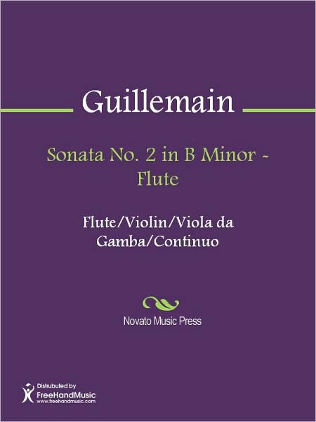 Sonata No. 2 in B Minor - Flute