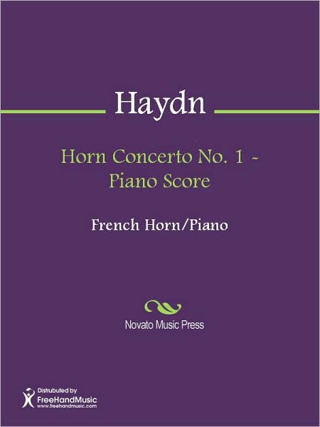 Horn Concerto No. 1 - Piano Score