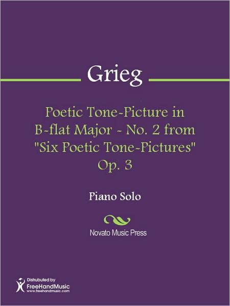 Poetic Tone-Picture in B-flat Major - No. 2 from "Six Poetic Tone-Pictures" Op. 3