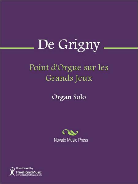 Point d'Orgue sur les Grands Jeux
