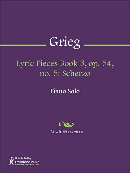 Lyric Pieces Book 5, op. 54, no. 5: Scherzo
