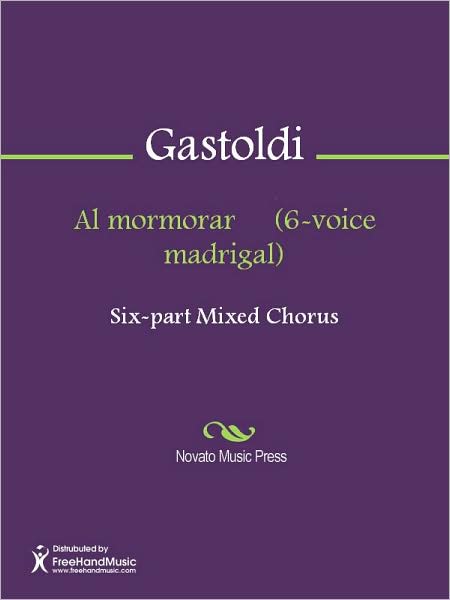 Al mormorar (6-voice madrigal)