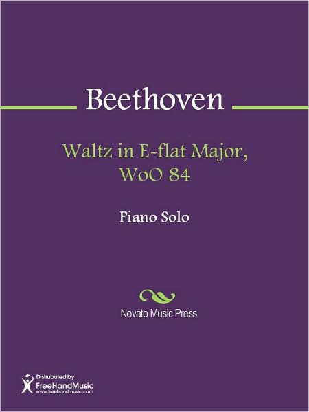 Waltz in E-flat Major, WoO 84