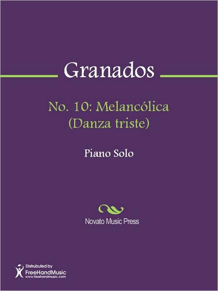 No. 10: Melancolica (Danza triste)