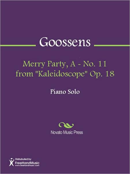 Merry Party, A - No. 11 from "Kaleidoscope" Op. 18