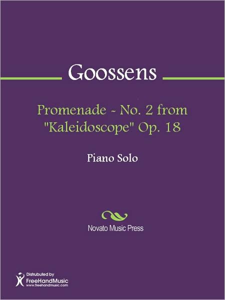 Promenade - No. 2 from "Kaleidoscope" Op. 18