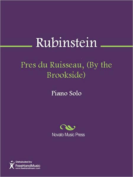 Pres du Ruisseau, (By the Brookside)