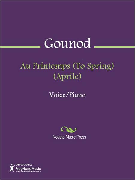 Au Printemps (To Spring) (Aprile)
