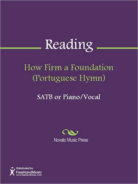 How Firm a Foundation (Portuguese Hymn)