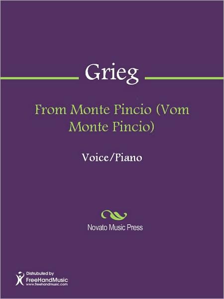 From Monte Pincio (Vom Monte Pincio)
