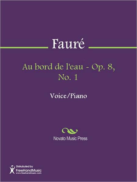 Au bord de l'eau - Op. 8, No. 1