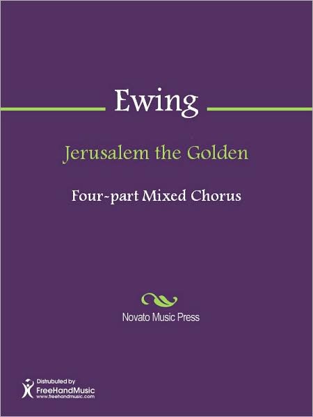 Jerusalem the Golden