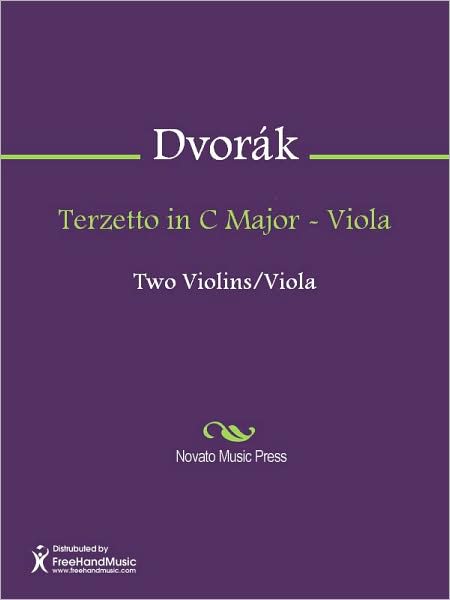 Terzetto in C Major - Viola