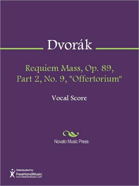 Requiem Mass, Op. 89, Part 2, No. 9, "Offertorium"