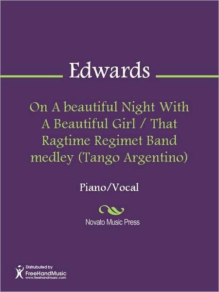 On A beautiful Night With A Beautiful Girl / That Ragtime Regimet Band medley (Tango Argentino)