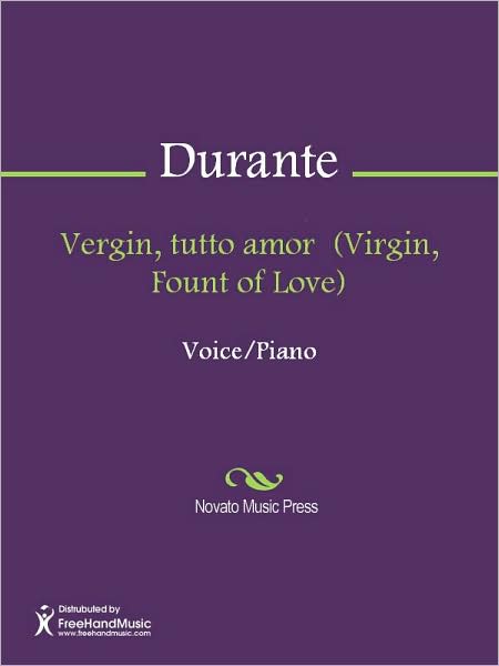 Vergin, tutto amor (Virgin, Fount of Love)