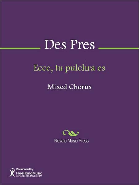 Ecce, tu pulchra es