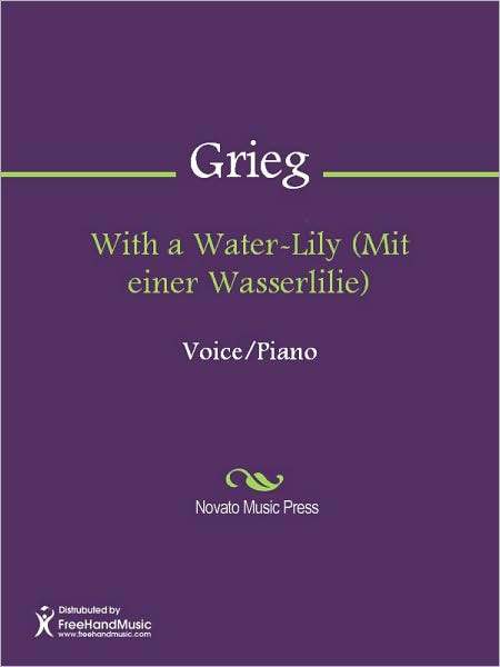 With a Water-Lily (Mit einer Wasserlilie)