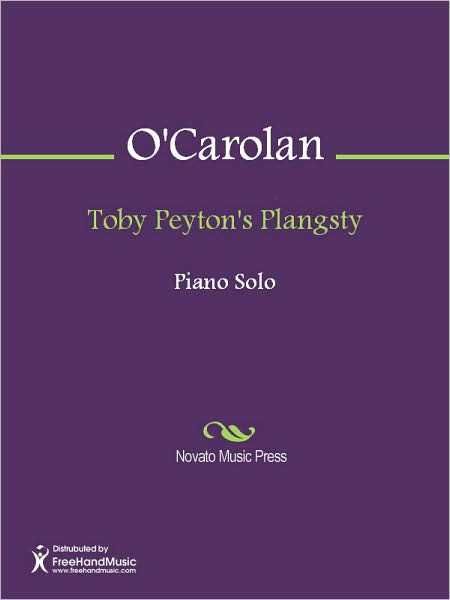 Toby Peyton's Plangsty