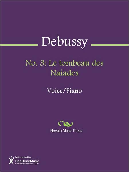 No. 3: Le tombeau des Naiades