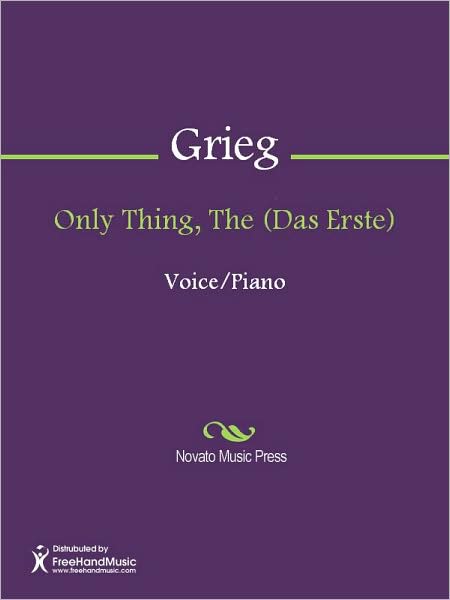 Only Thing, The (Das Erste)