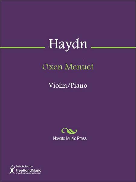 Oxen Menuet