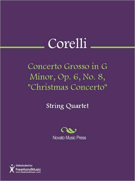 Concerto Grosso in G Minor, Op. 6, No. 8, "Christmas Concerto"