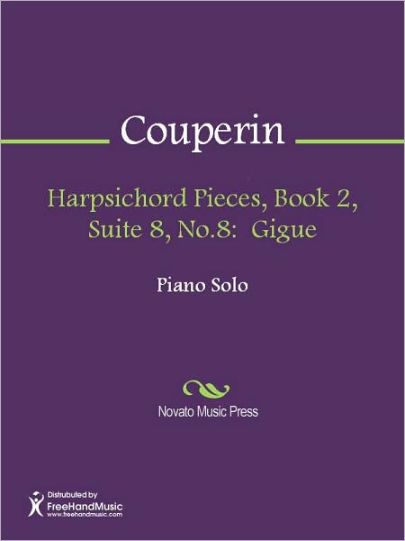 Harpsichord Pieces, Book 2, Suite 8, No.8: Gigue