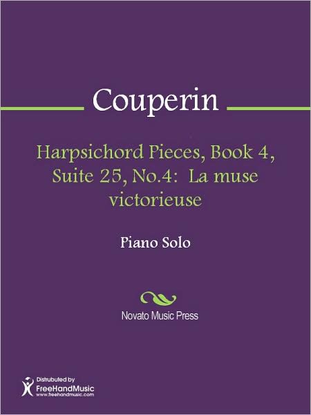 Harpsichord Pieces, Book 4, Suite 25, No.4: La muse victorieuse