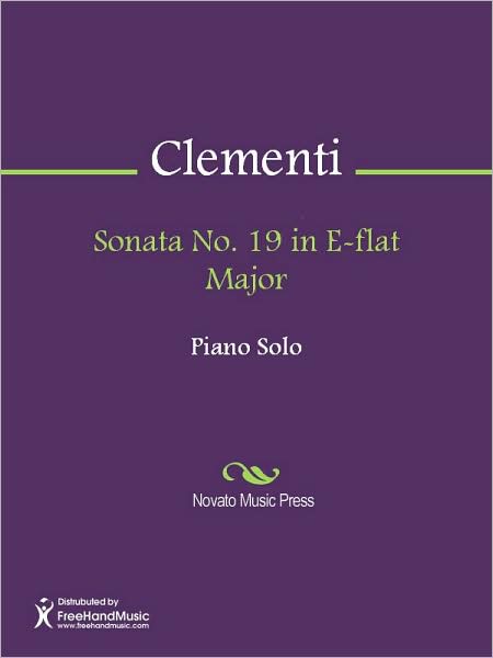 Sonata No. 19 in E-flat Major