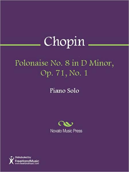 Polonaise No. 8 in D Minor, Op. 71, No. 1