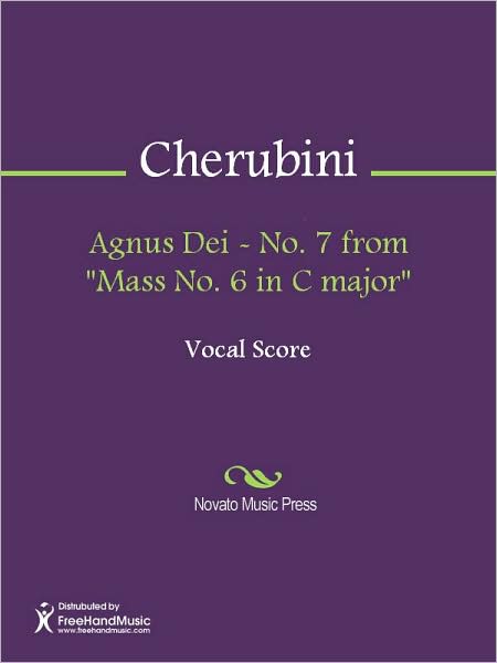 Agnus Dei - No. 7 from "Mass No. 6 in C major"