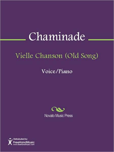 Vielle Chanson (Old Song)