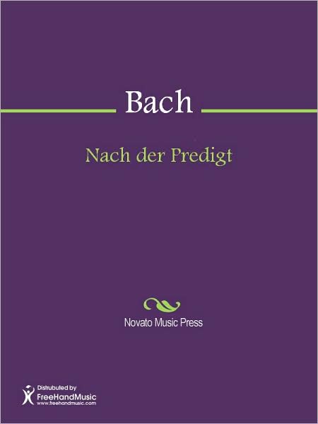 Nach der Predigt