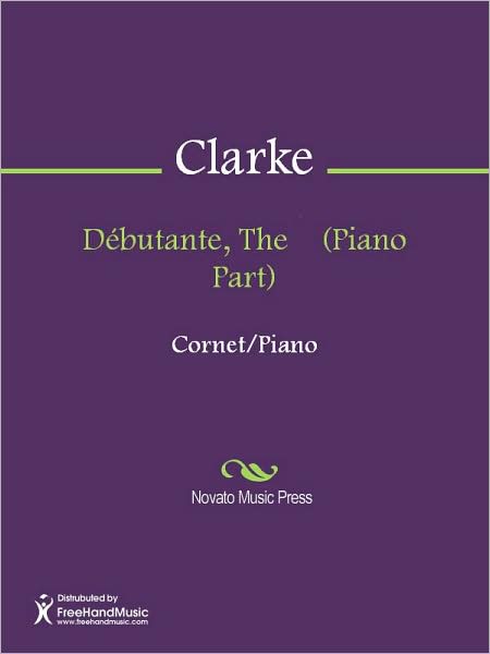 Debutante, The (Piano Part)