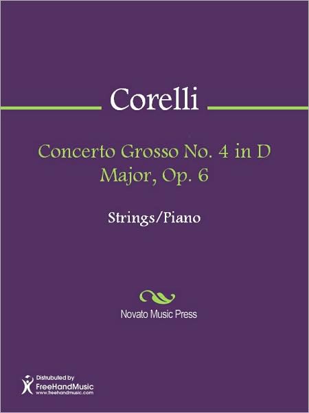 Concerto Grosso No. 4 in D Major, Op. 6