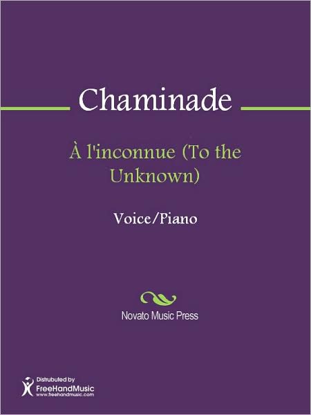 A l'inconnue (To the Unknown)