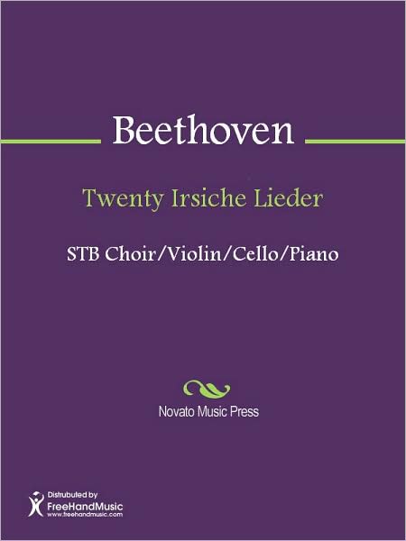 Twenty Irsiche Lieder