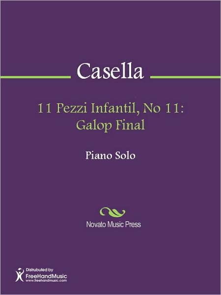 11 Pezzi Infantil, No 11: Galop Final