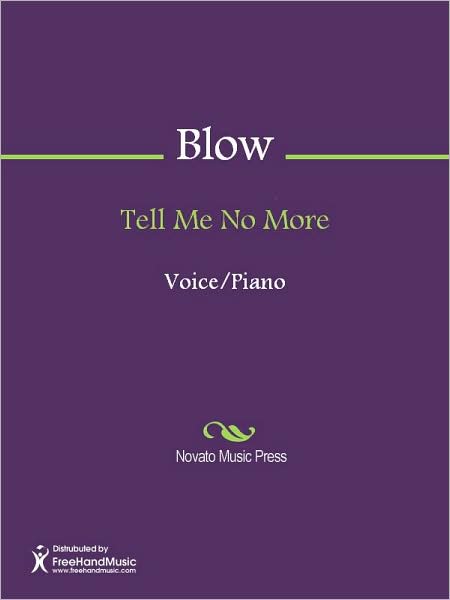 Tell Me No More