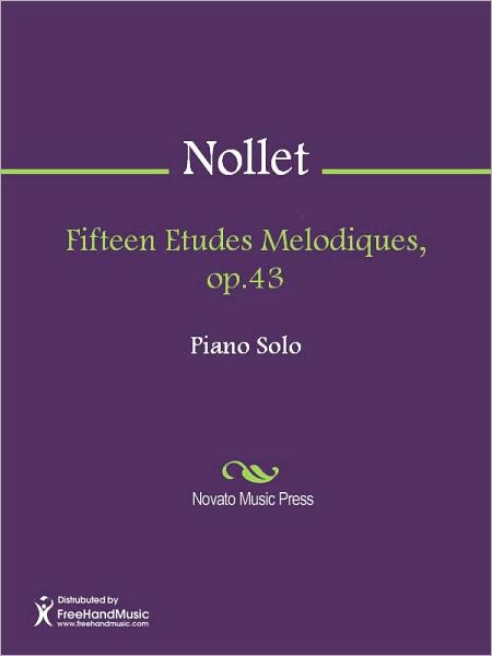 Fifteen Etudes Melodiques, op.43