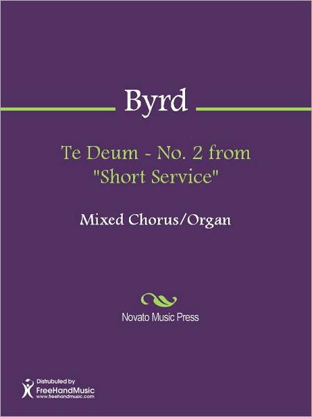 Te Deum - No. 2 from "Short Service"