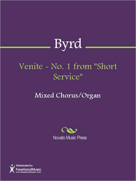 Venite - No. 1 from "Short Service"
